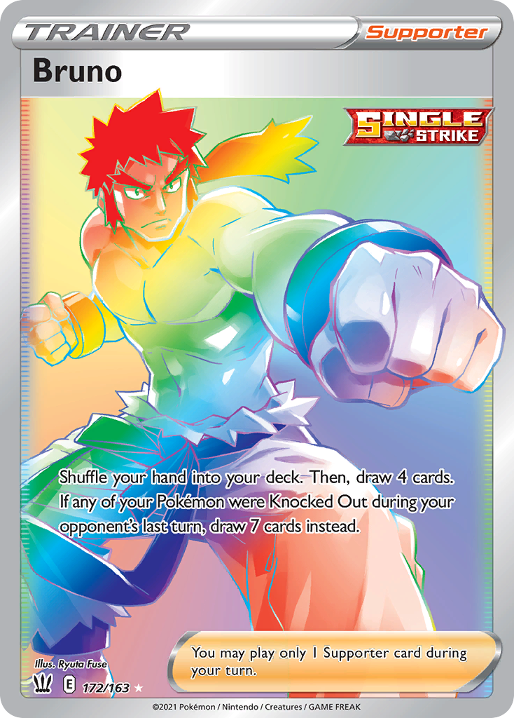 Bruno — illustrated card