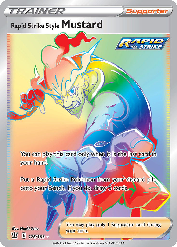 Rapid Strike Style Mustard — illustrated card