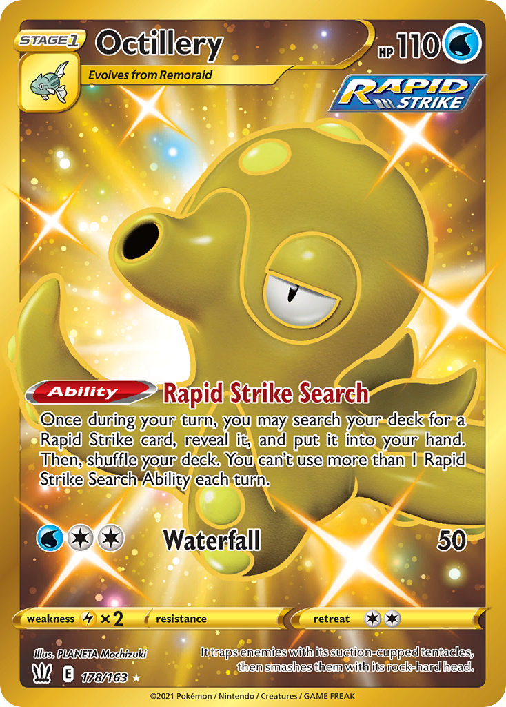 Octillery — illustrated card