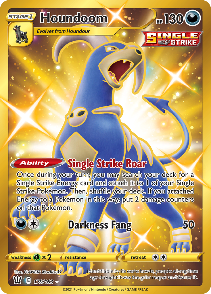 Houndoom — illustrated card