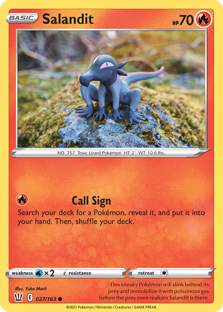 Salandit — illustrated card