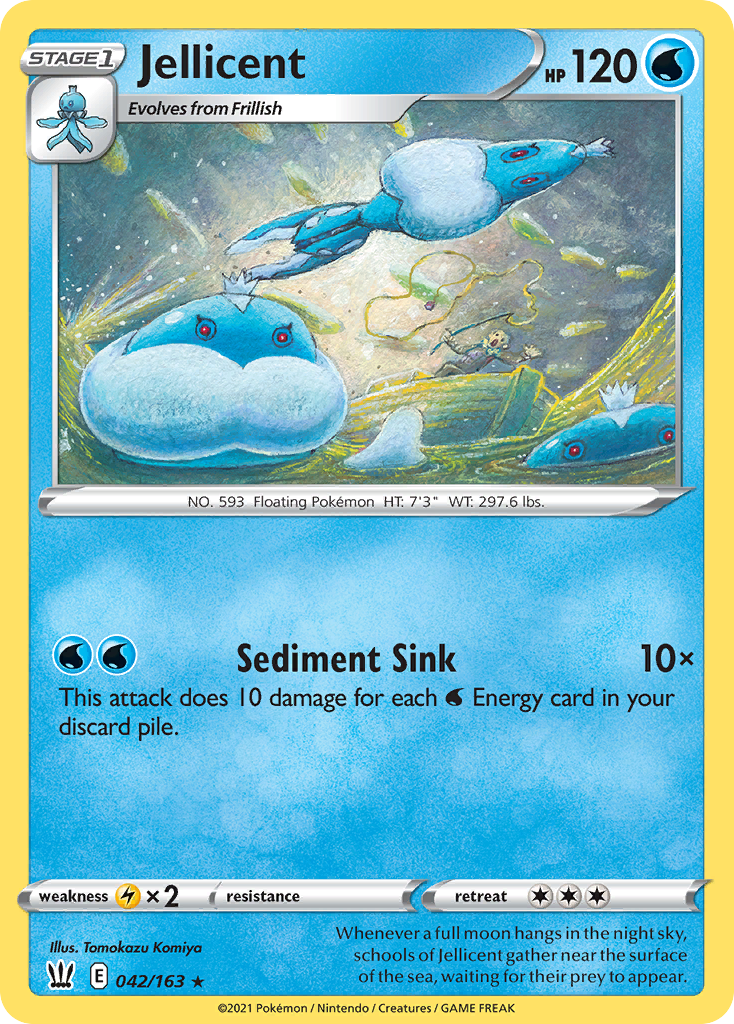 Jellicent — illustrated card
