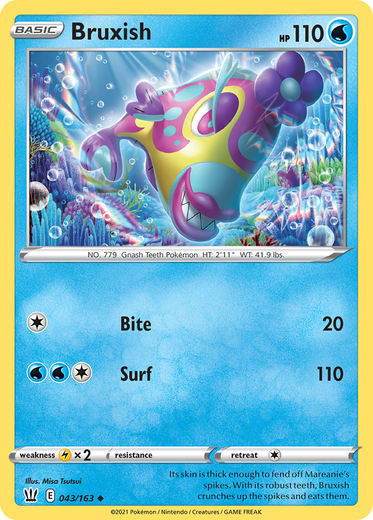 Bruxish — illustrated card