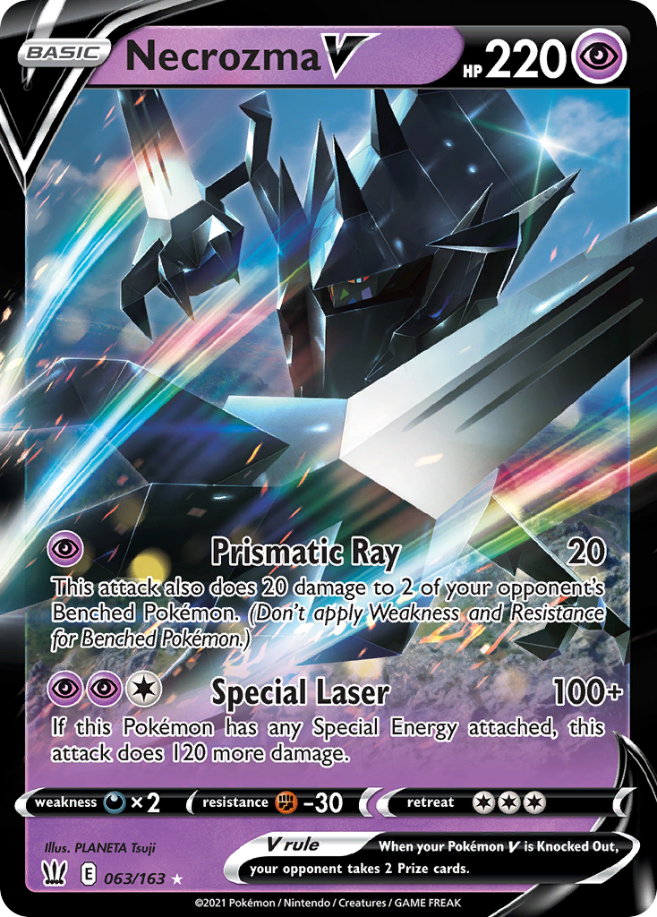 Necrozma V — illustrated card