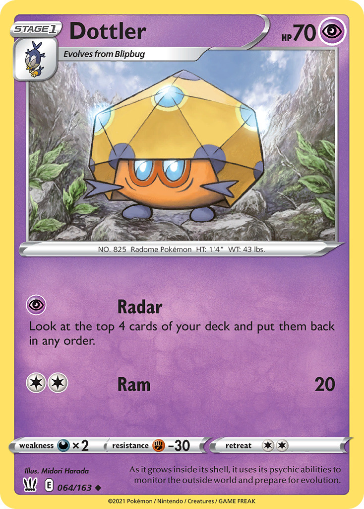 Dottler — illustrated card