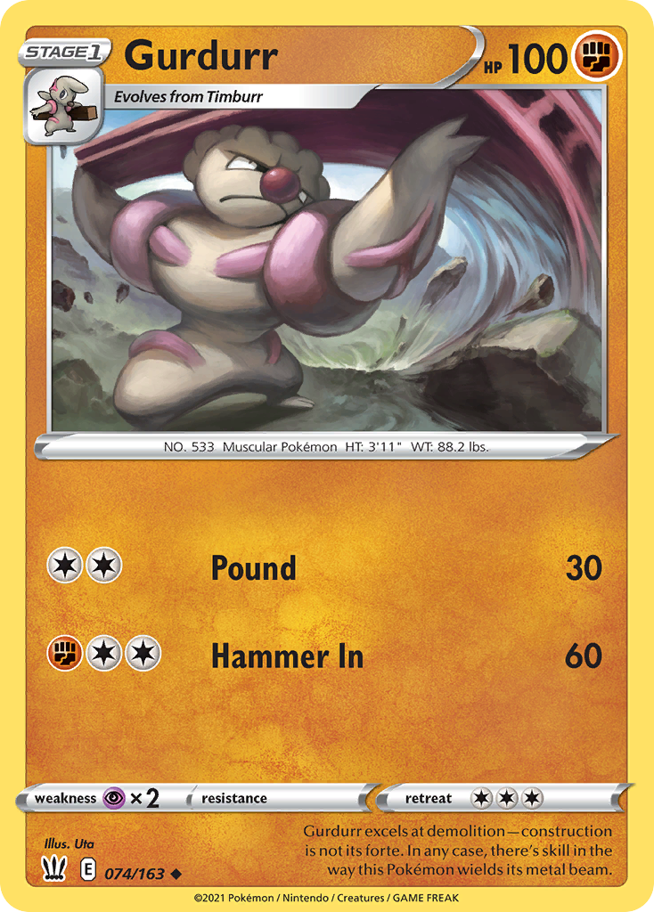 Gurdurr — illustrated card
