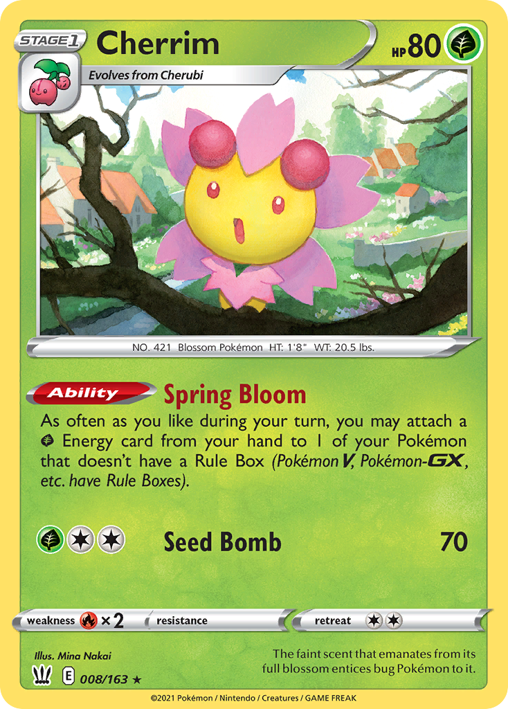 Cherrim — illustrated card