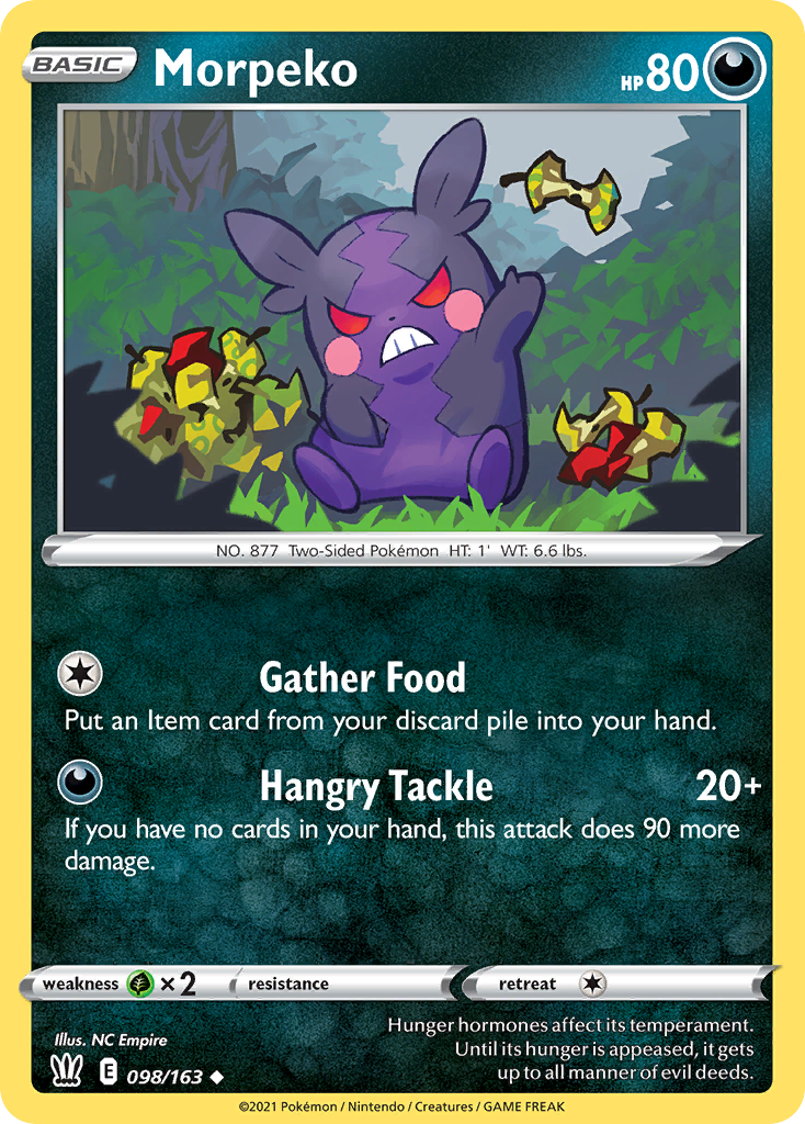 Morpeko — illustrated card