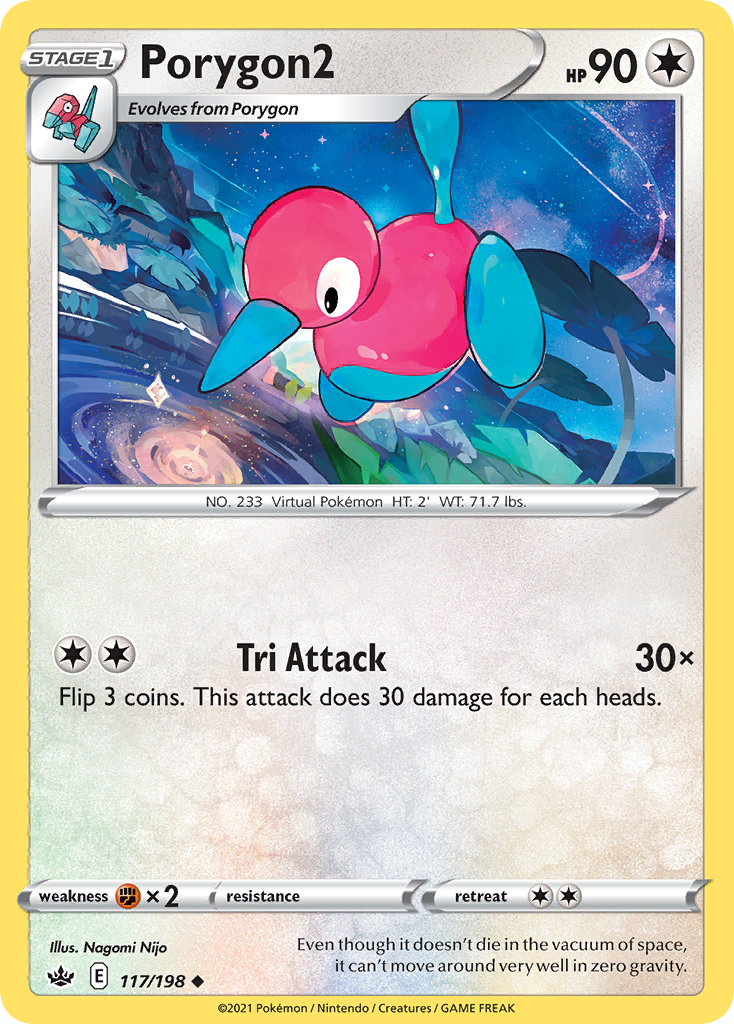 Porygon2 — illustrated card