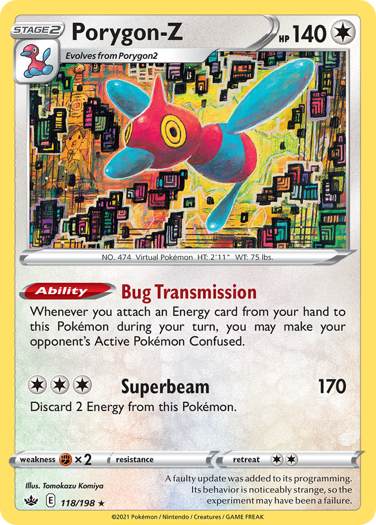 Porygon-Z — illustrated card