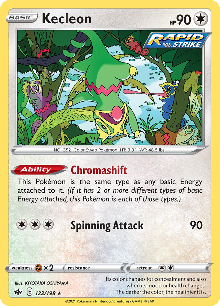 Kecleon — illustrated card