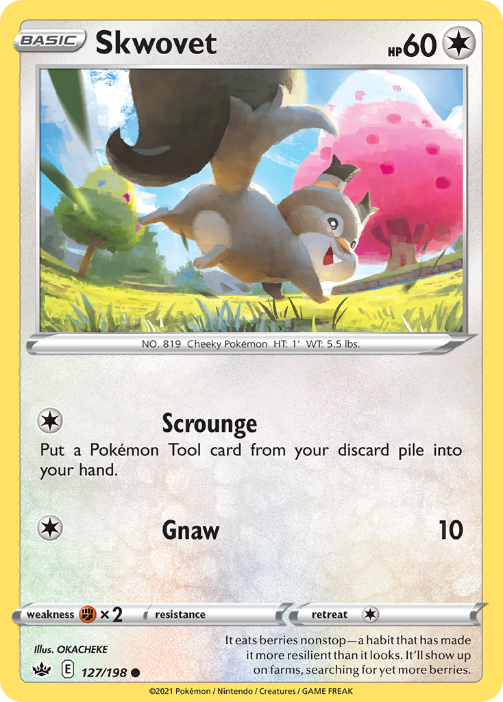 Skwovet — illustrated card