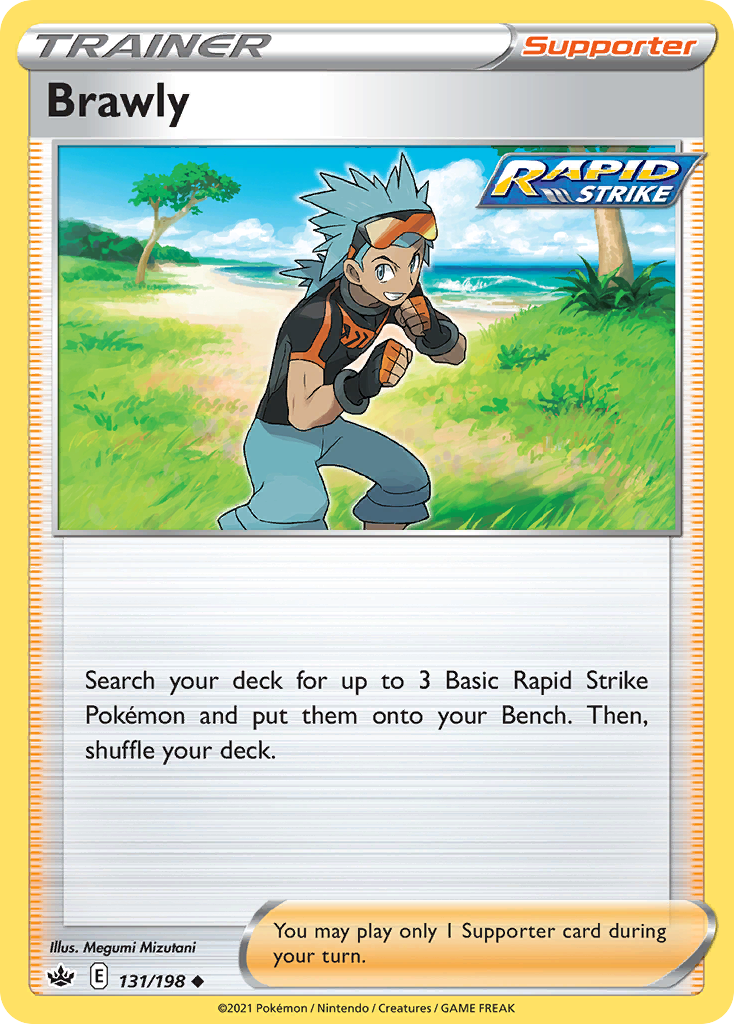 Brawly — illustrated card