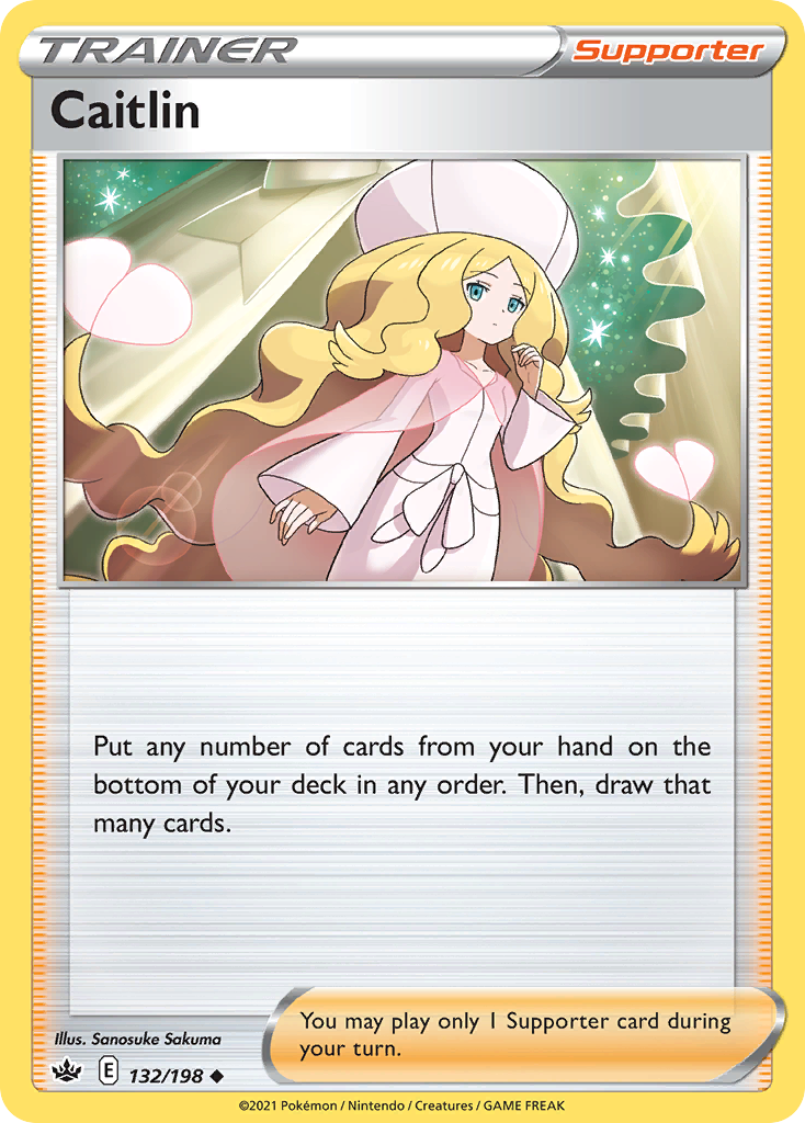 Caitlin — illustrated card