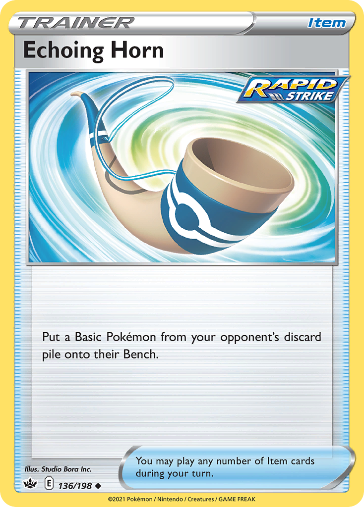Echoing Horn — illustrated card