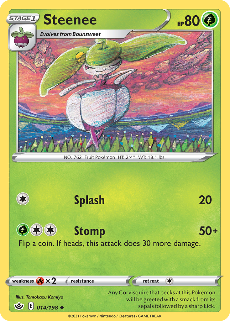 Steenee — illustrated card