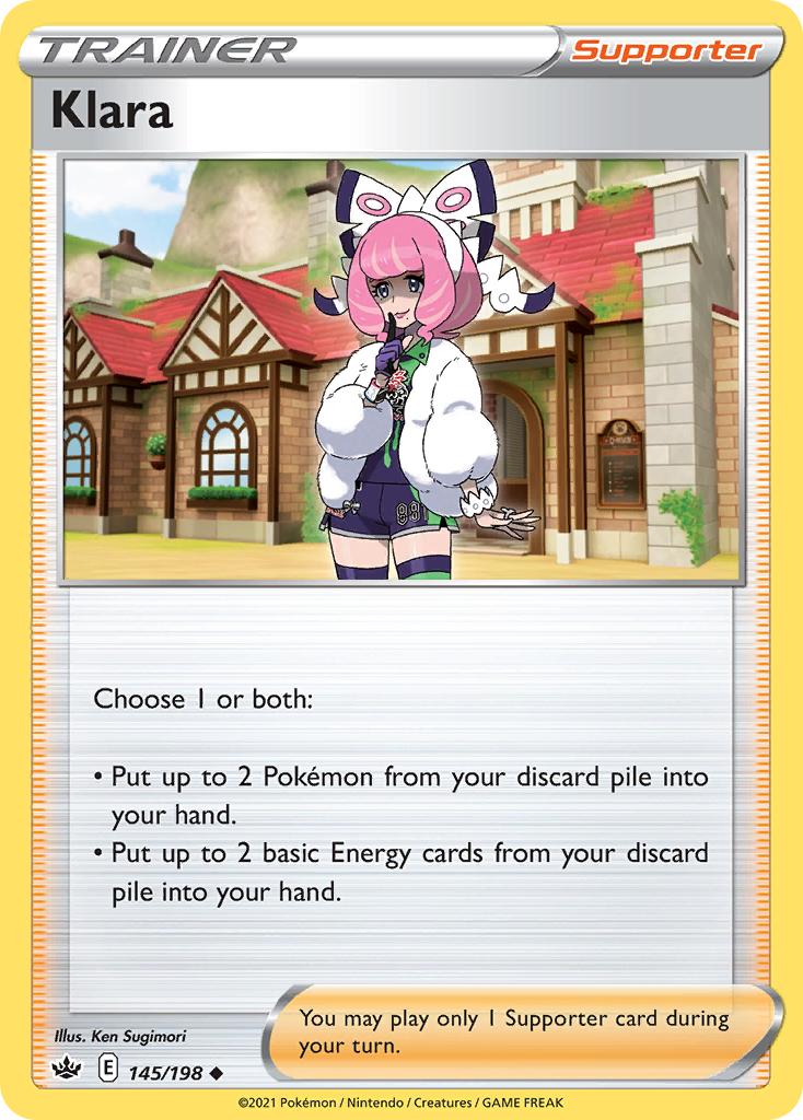 Klara — illustrated card