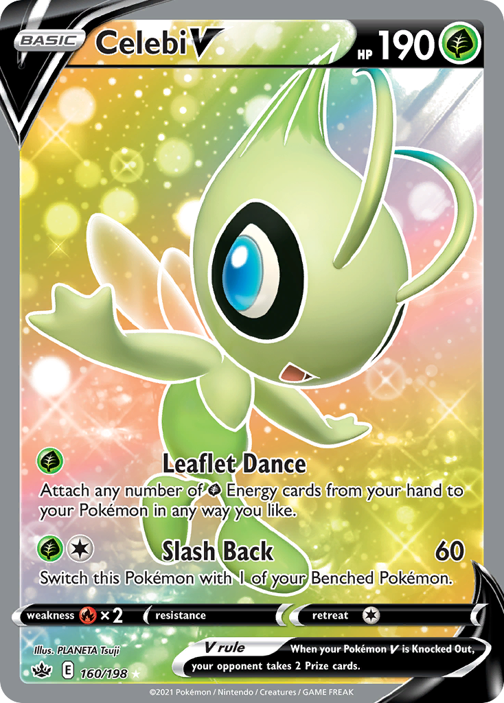 Celebi V — illustrated card