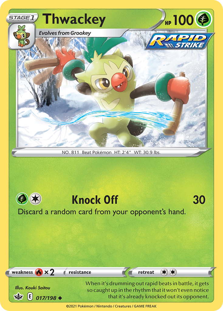 Thwackey — illustrated card