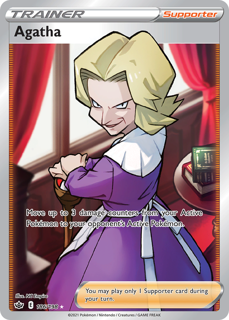 Agatha — illustrated card