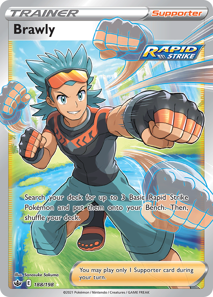 Brawly — illustrated card
