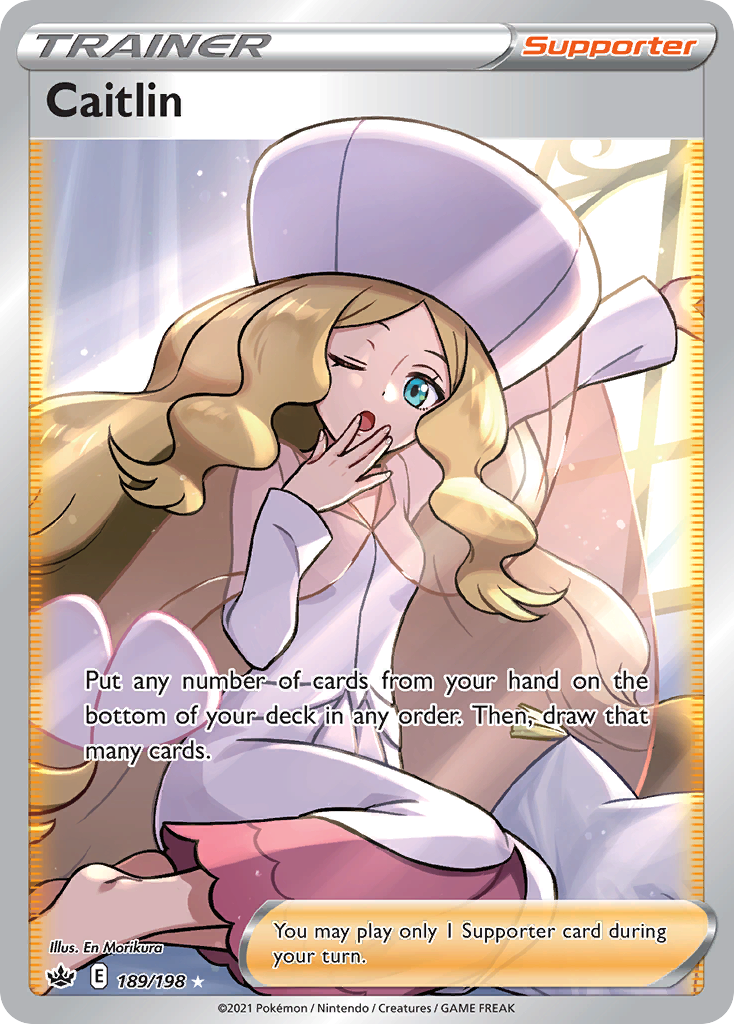 Caitlin — illustrated card