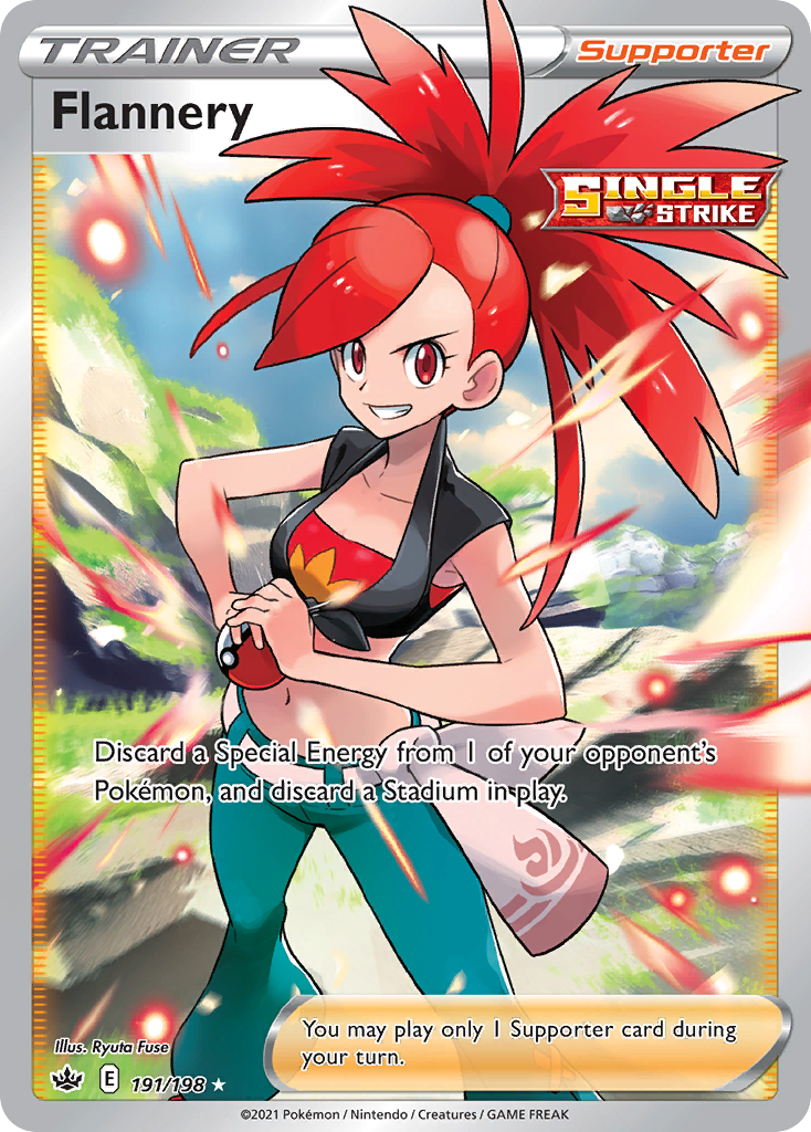 Flannery — illustrated card