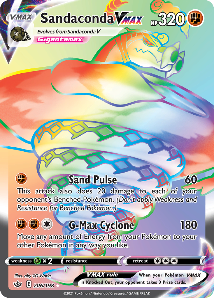 Sandaconda VMAX — illustrated card