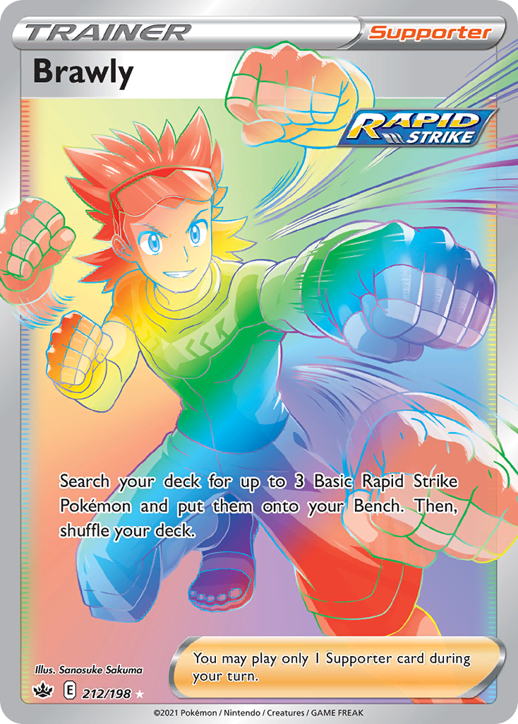 Brawly — illustrated card