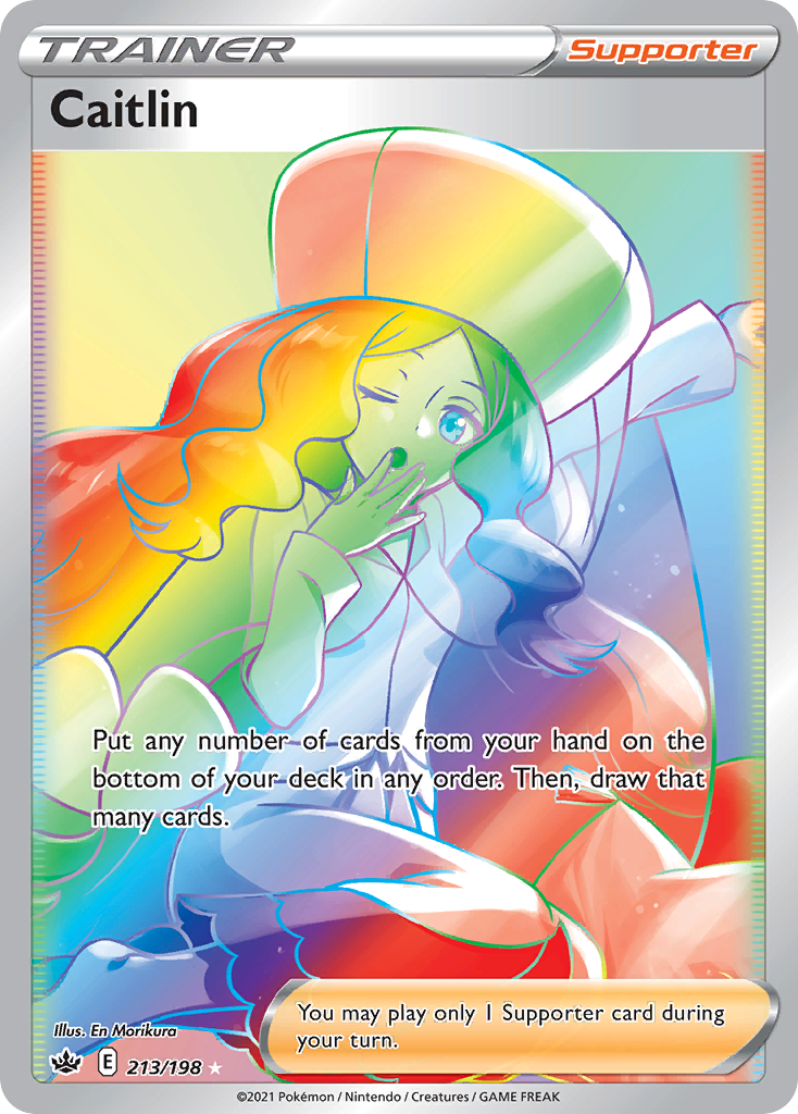 Caitlin — illustrated card