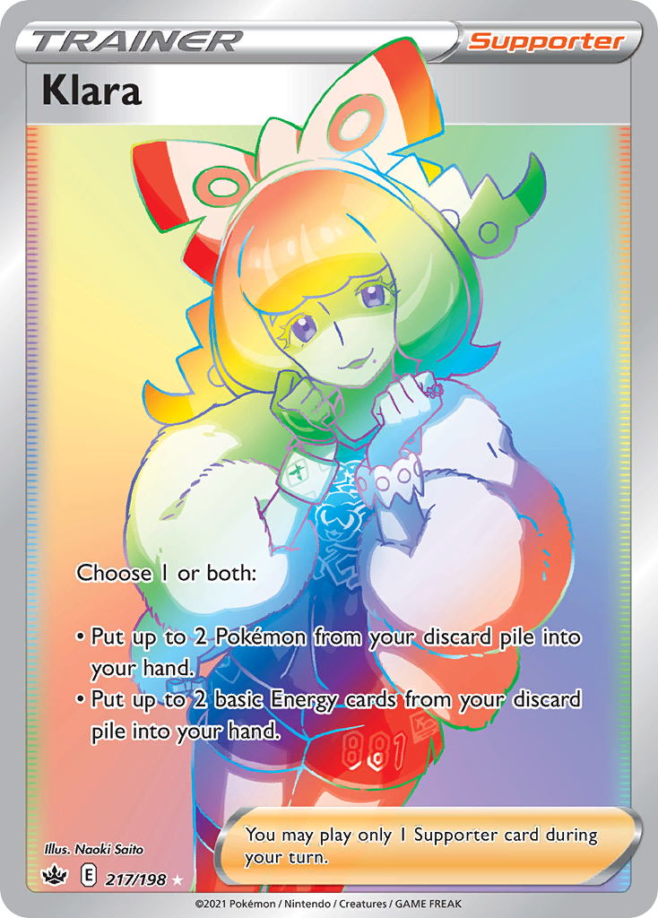 Klara — illustrated card