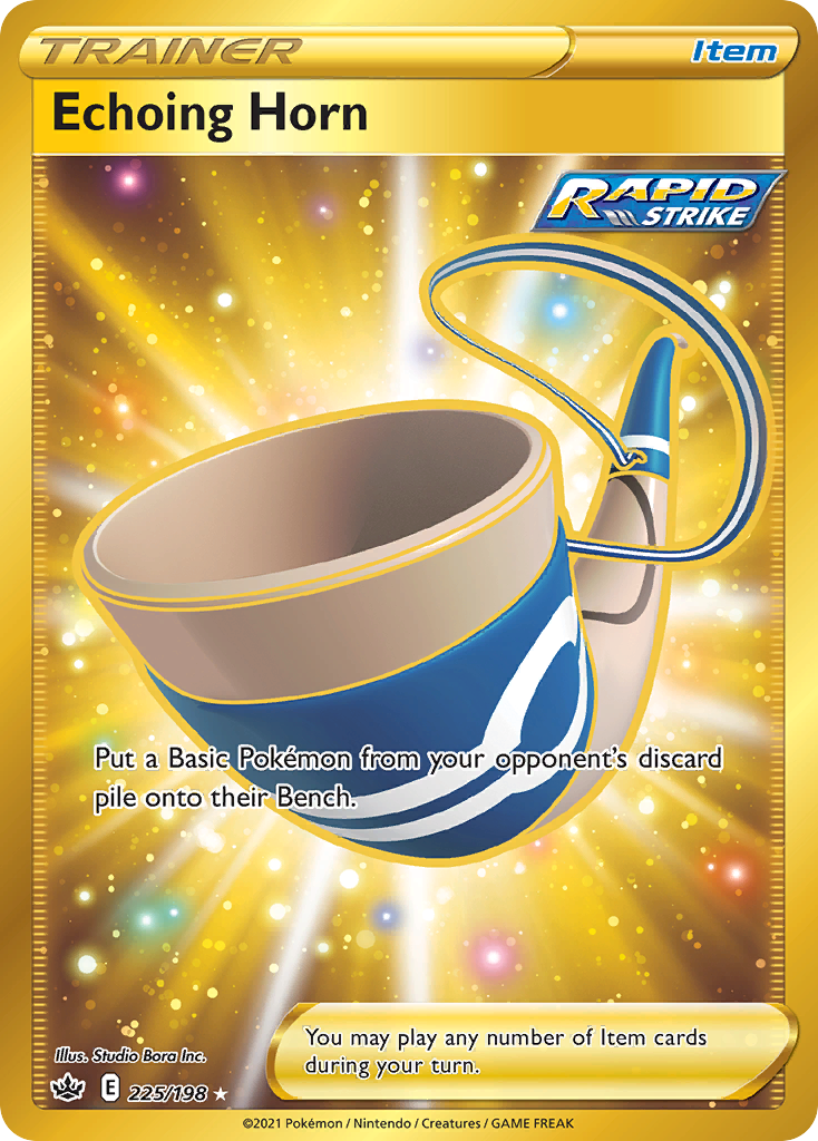 Echoing Horn — illustrated card
