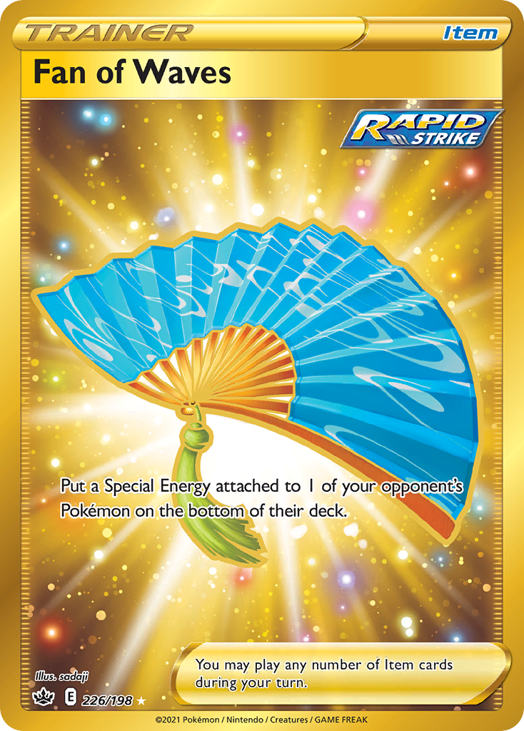 Fan of Waves — illustrated card