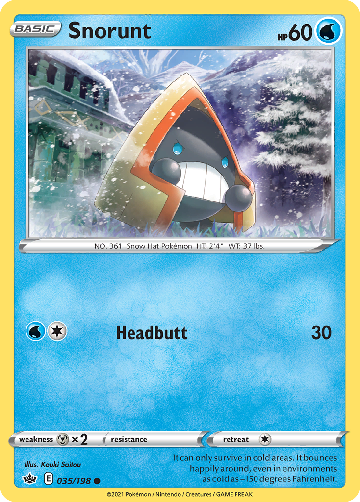 Snorunt — illustrated card