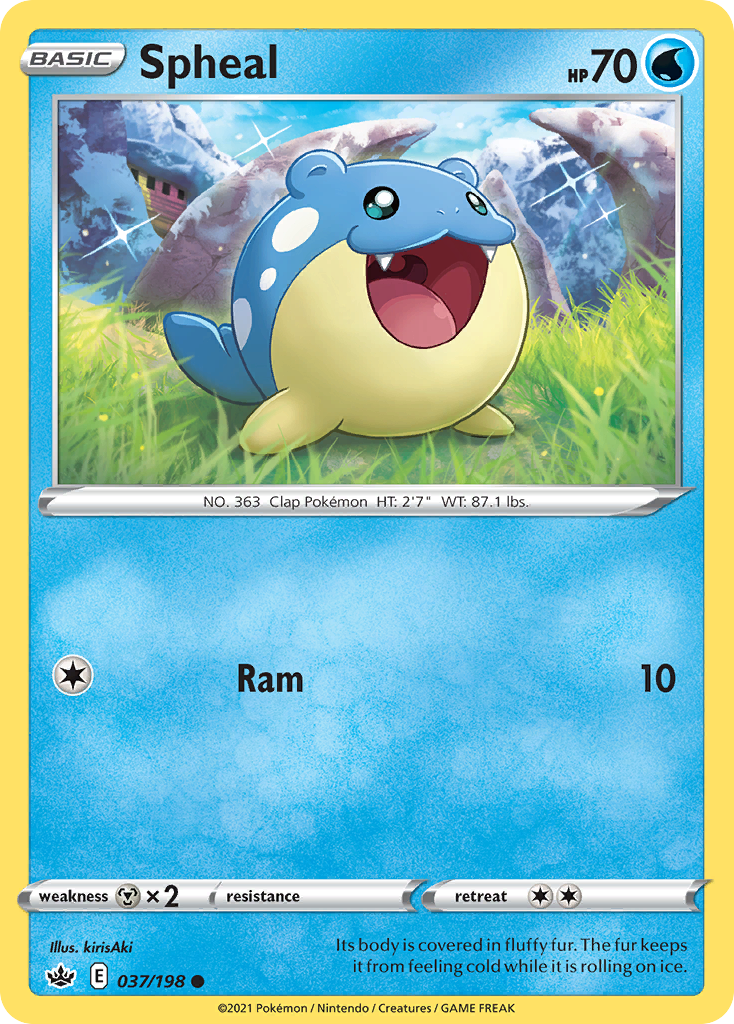 Spheal — illustrated card