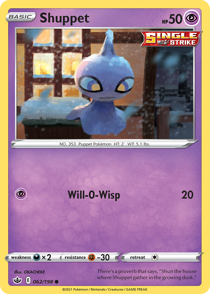 Shuppet — illustrated card