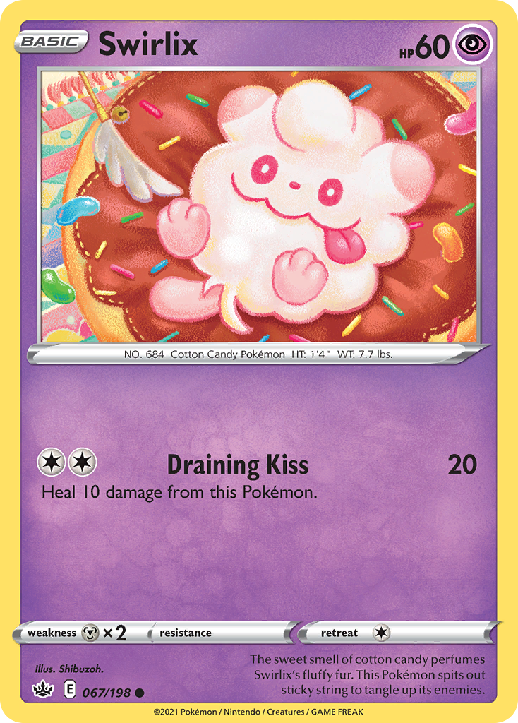 Swirlix — illustrated card