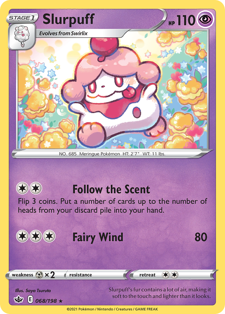 Slurpuff — illustrated card