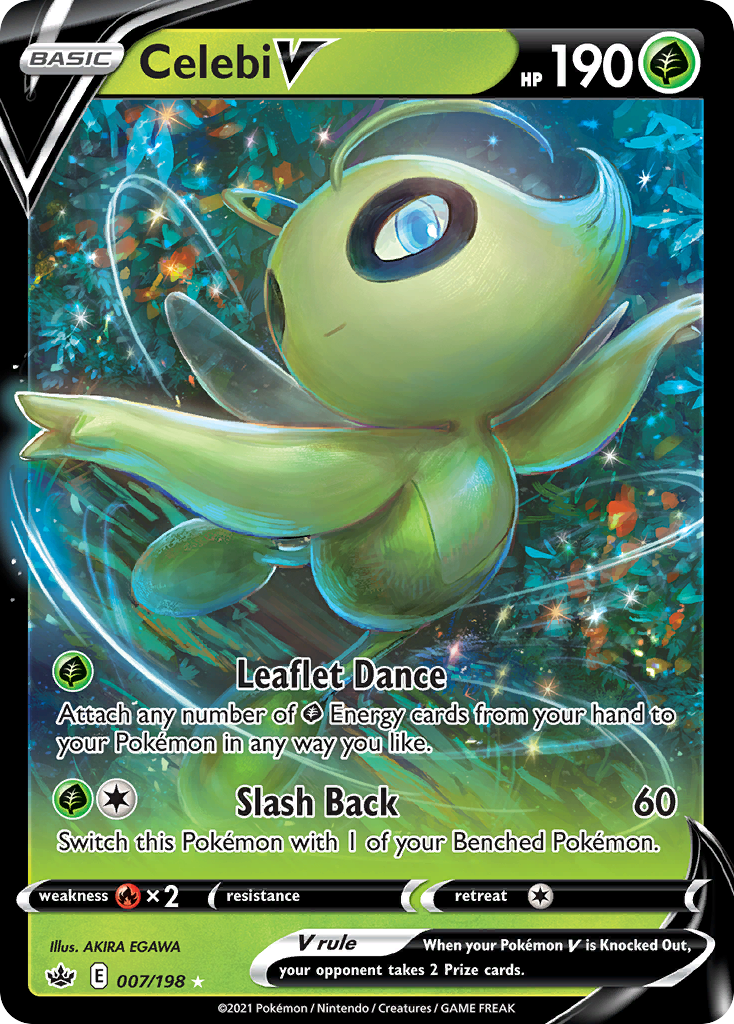 Celebi V — illustrated card
