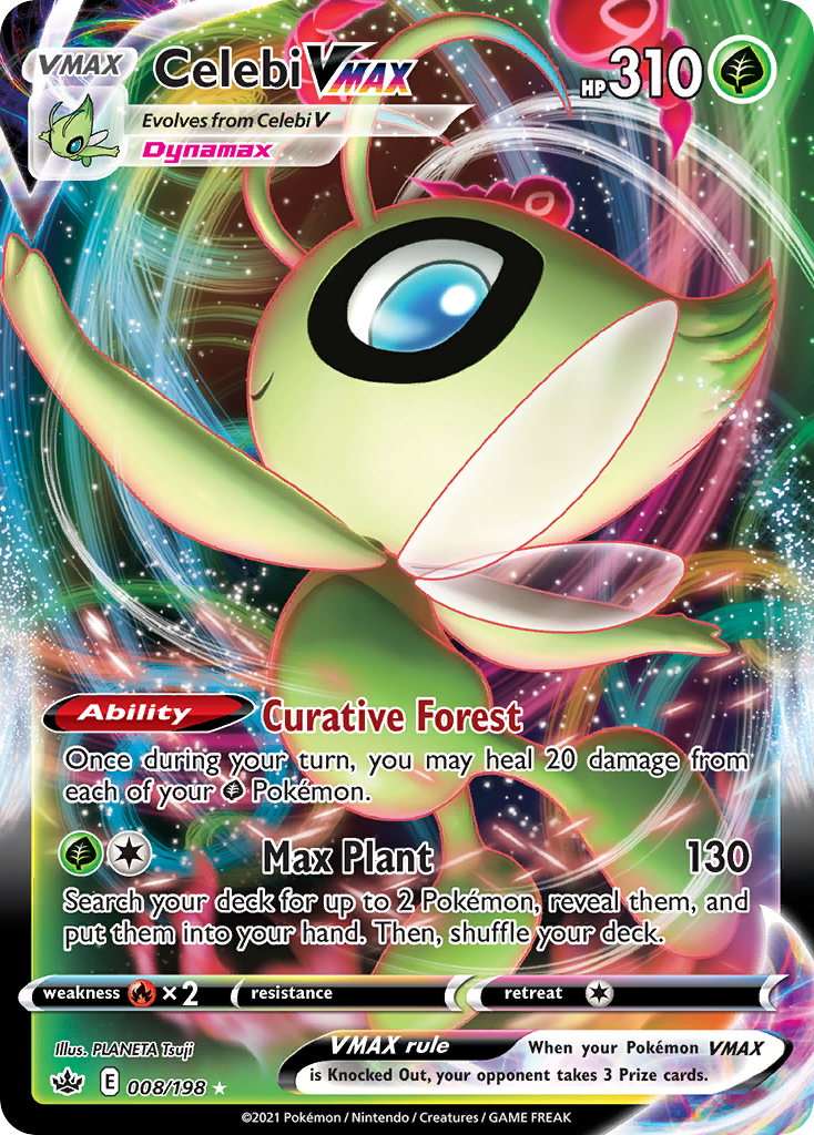 Celebi VMAX — illustrated card