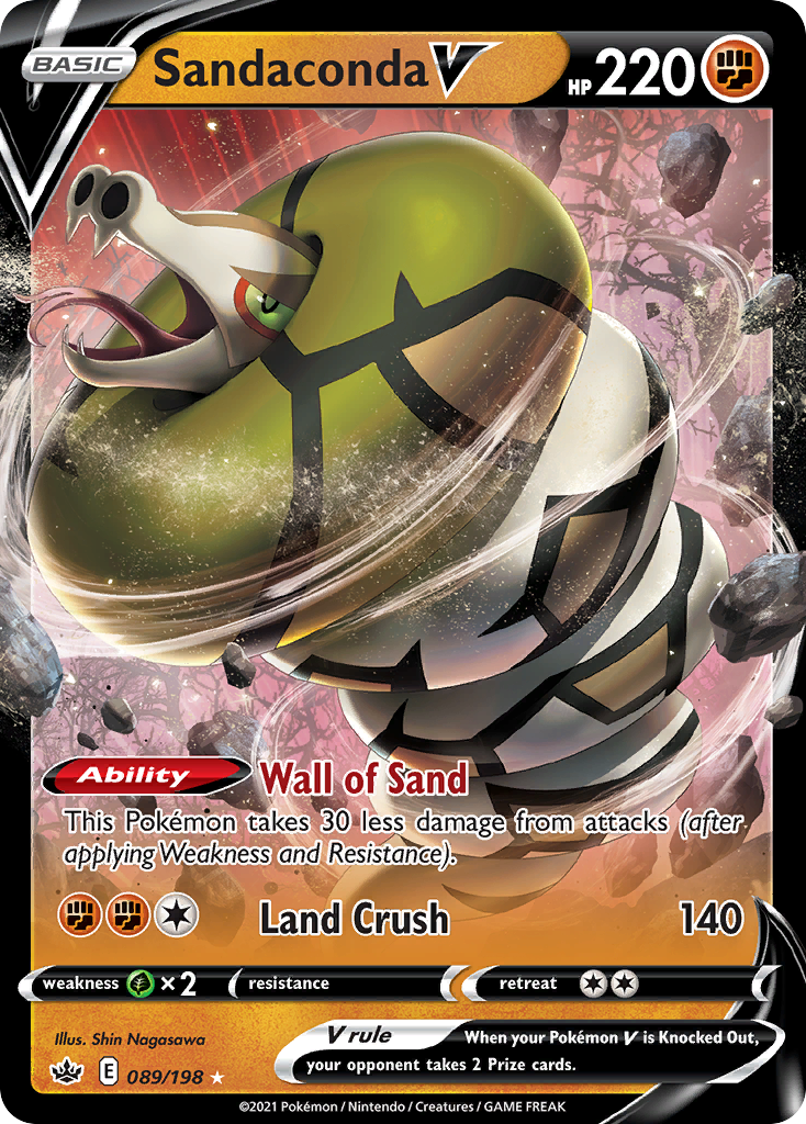 Sandaconda V — illustrated card