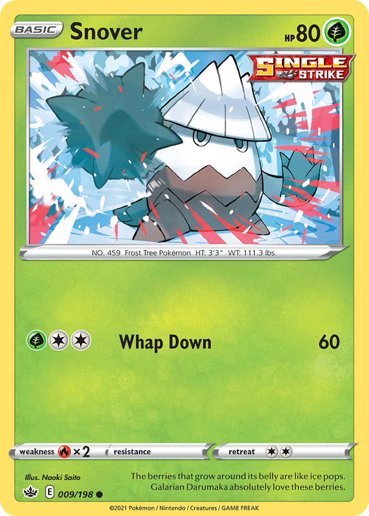 Snover — illustrated card