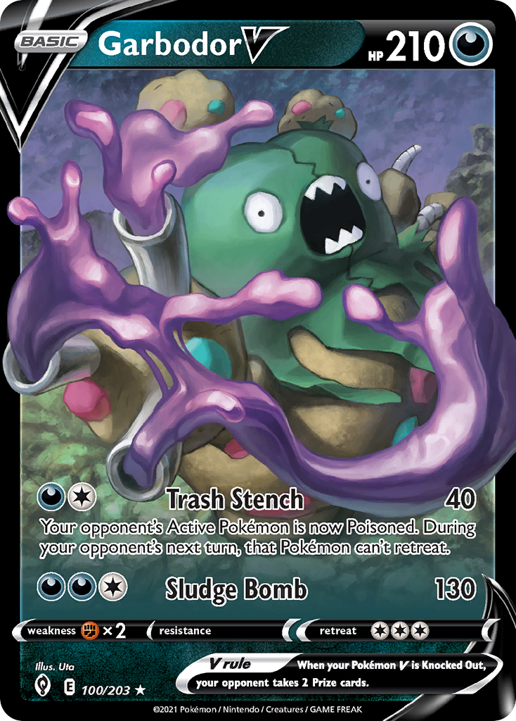 Garbodor V — illustrated card