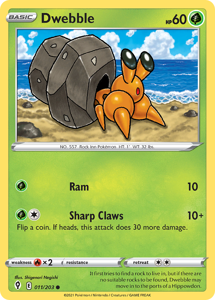 Dwebble — illustrated card