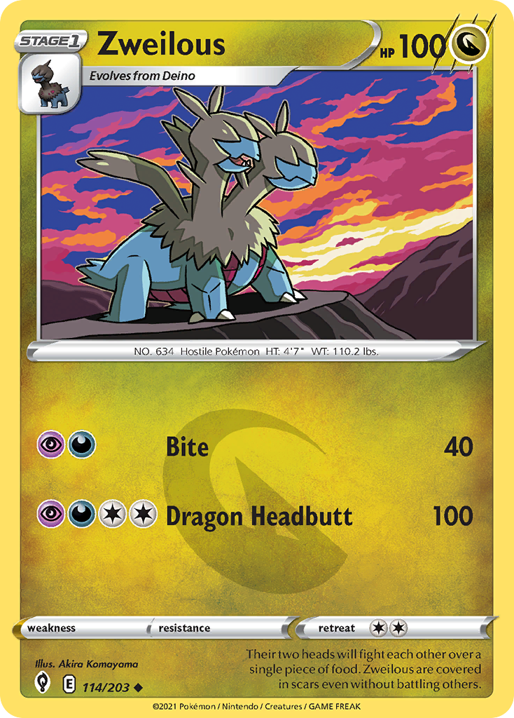 Zweilous — illustrated card