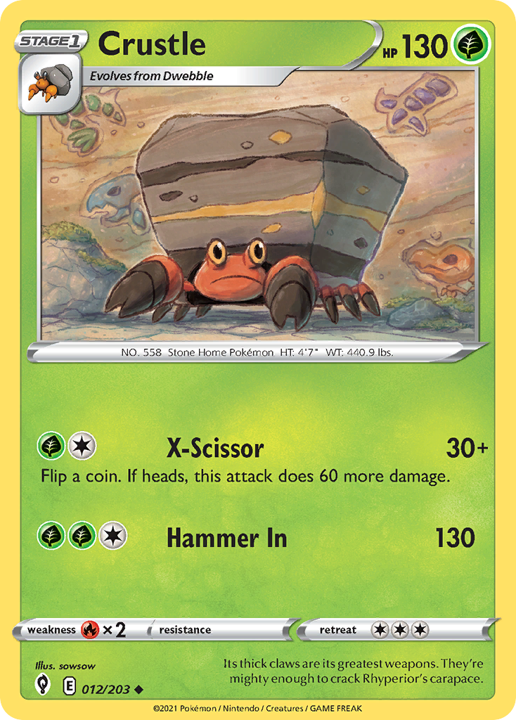 Crustle — illustrated card