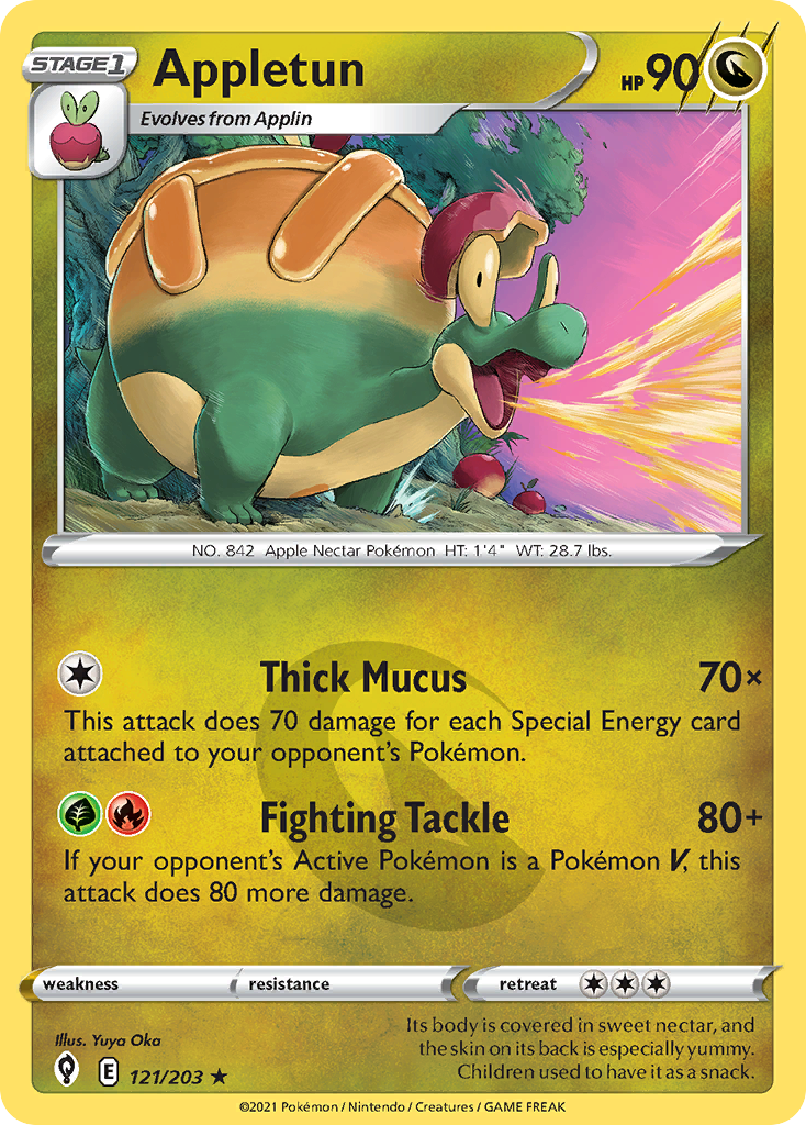 Appletun — illustrated card