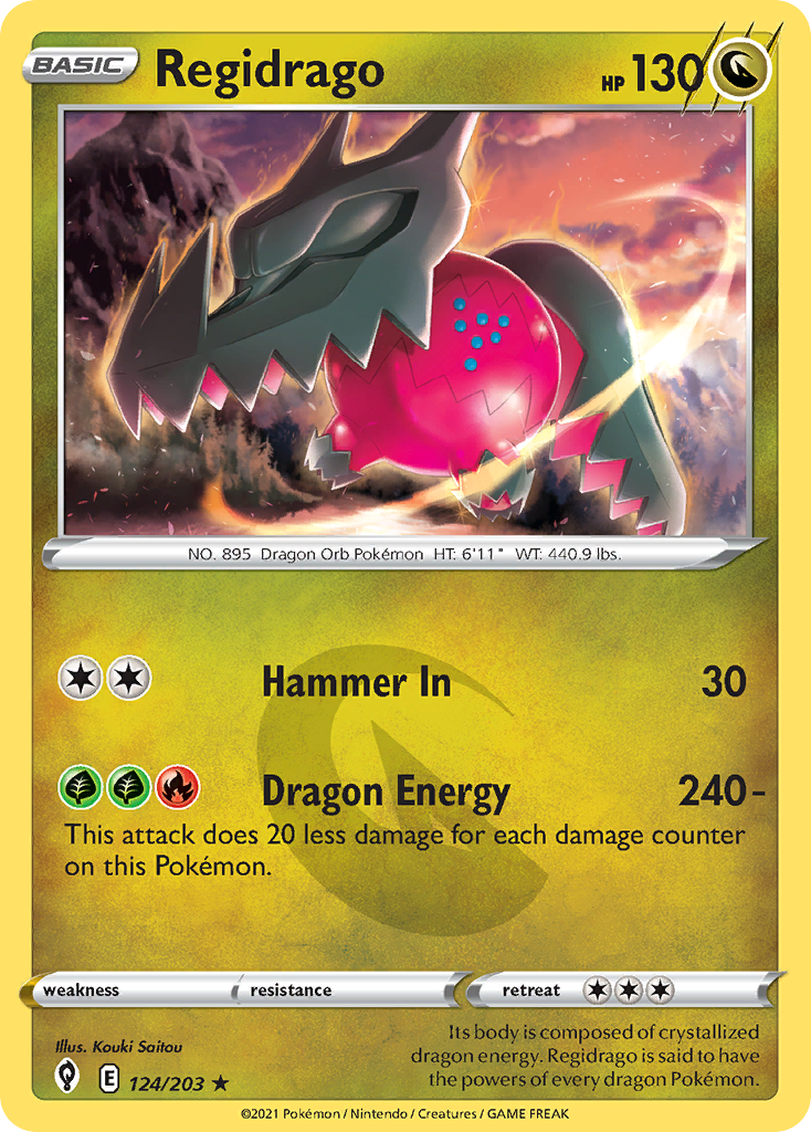 Regidrago — illustrated card