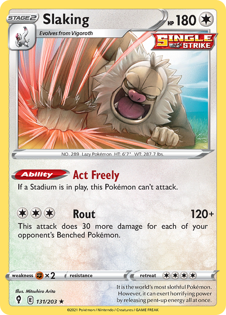 Slaking — illustrated card