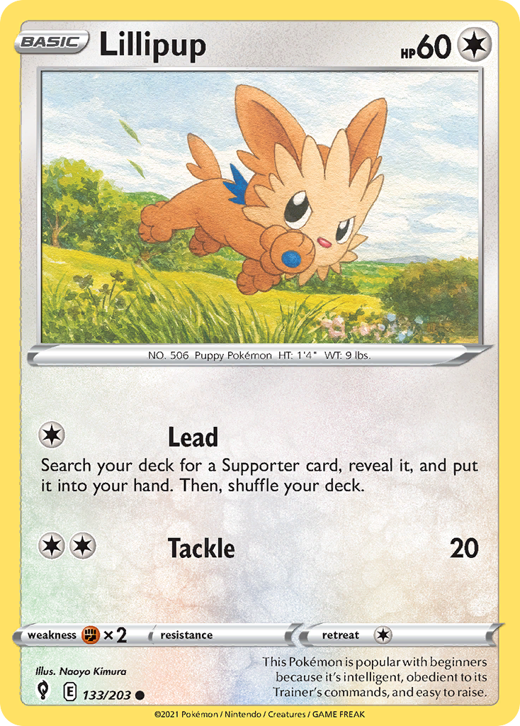 Lillipup — illustrated card